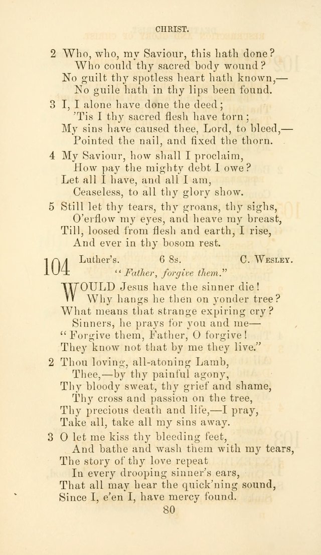 Hymn Book of the Methodist Protestant Church page 87