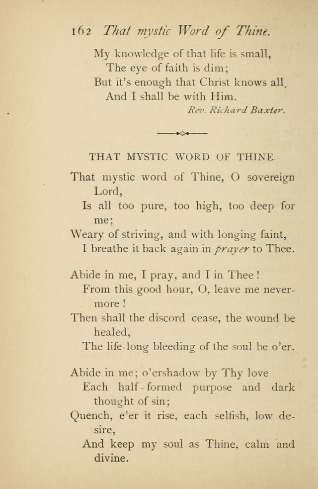 A Handy Book of Old and Familiar Hymns page 162