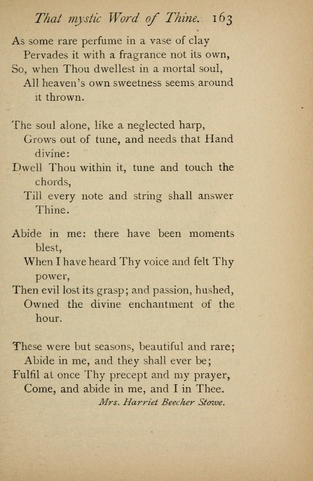 A Handy Book of Old and Familiar Hymns page 163