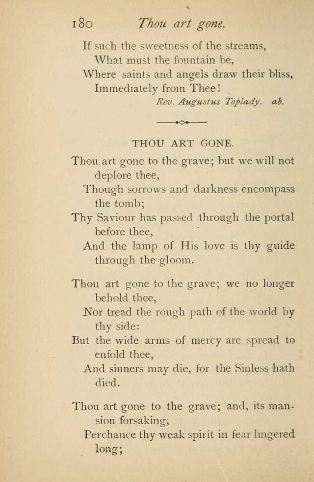 A Handy Book of Old and Familiar Hymns page 180