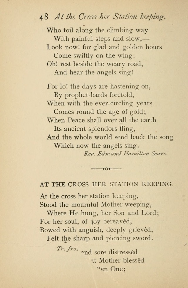 A Handy Book of Old and Familiar Hymns page 48