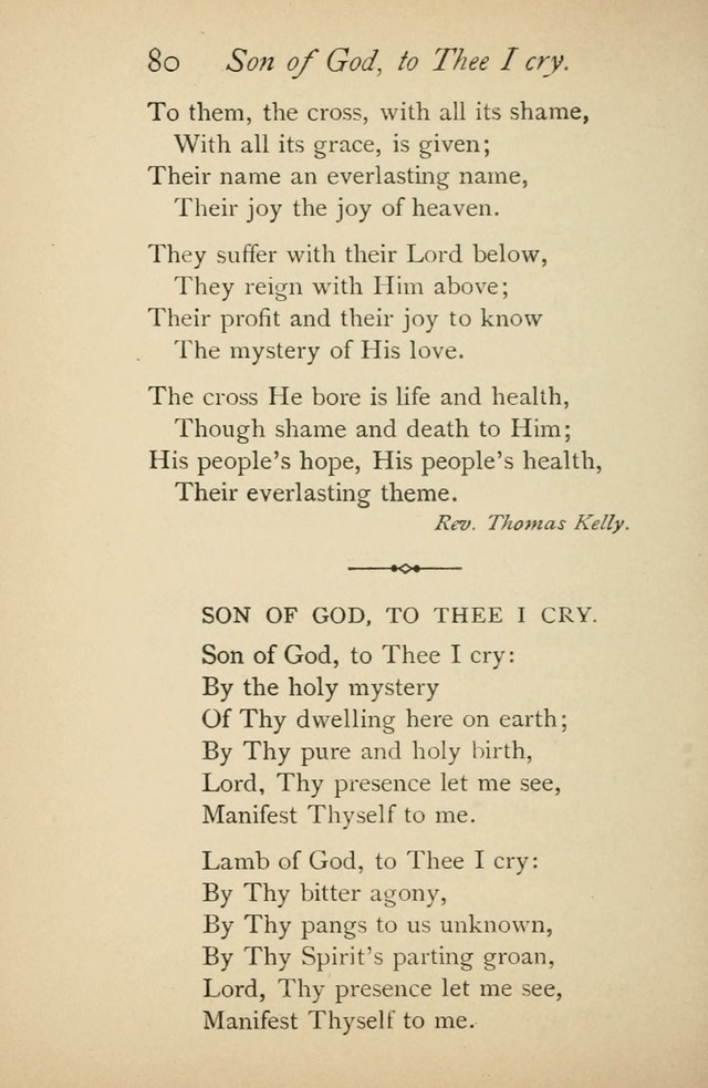 A Handy Book of Old and Familiar Hymns page 80