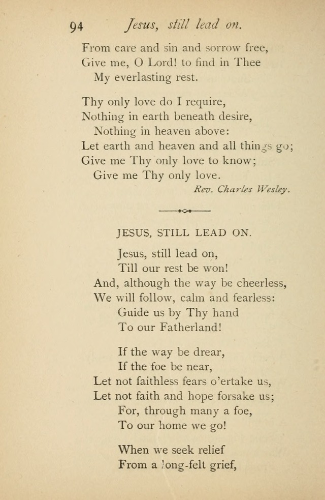 A Handy Book of Old and Familiar Hymns page 94