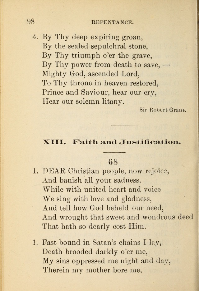 Hymn Book: for the use of Evangelical Lutheran schools and congregations page 102