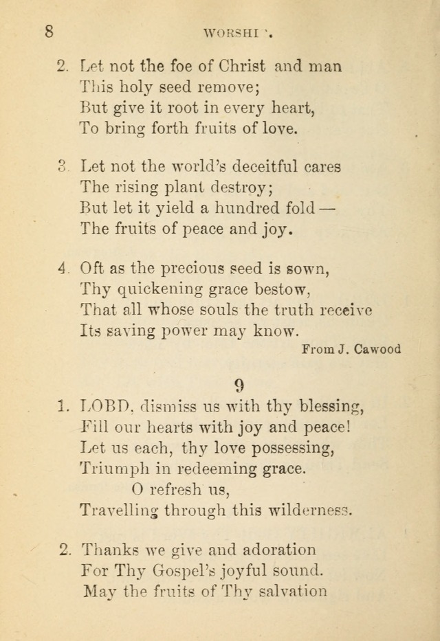 Hymn Book: for the use of Evangelical Lutheran schools and congregations page 12