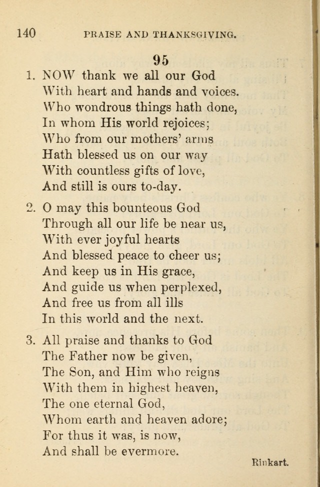 Hymn Book: for the use of Evangelical Lutheran schools and congregations page 146