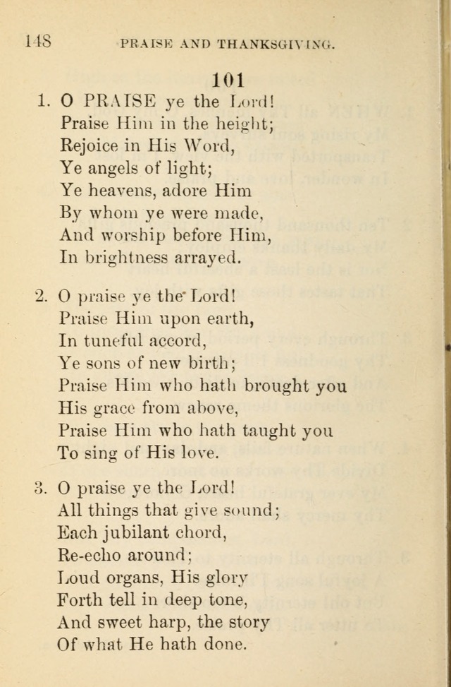 Hymn Book: for the use of Evangelical Lutheran schools and congregations page 154