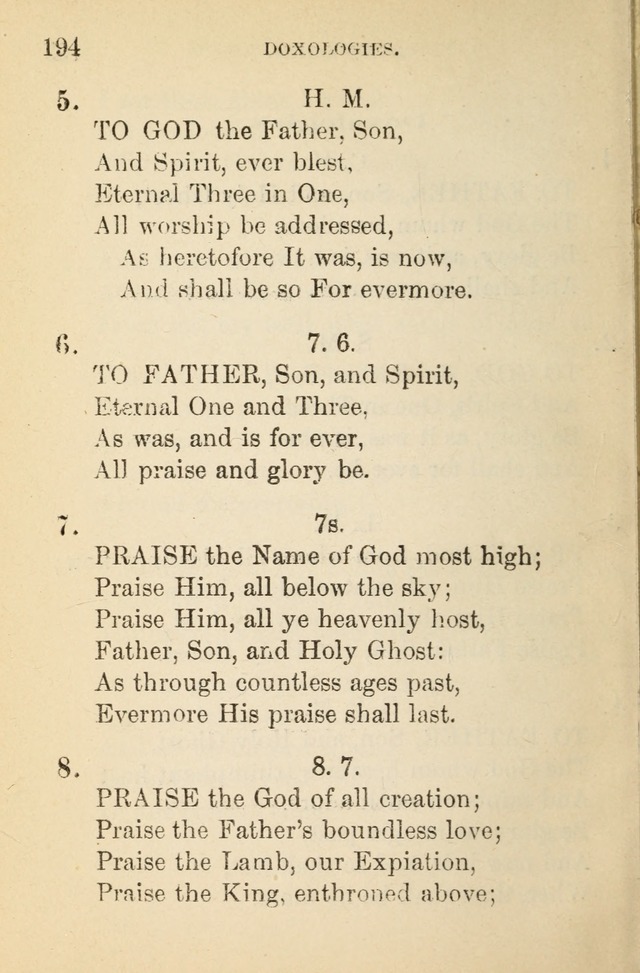 Hymn Book: for the use of Evangelical Lutheran schools and congregations page 200