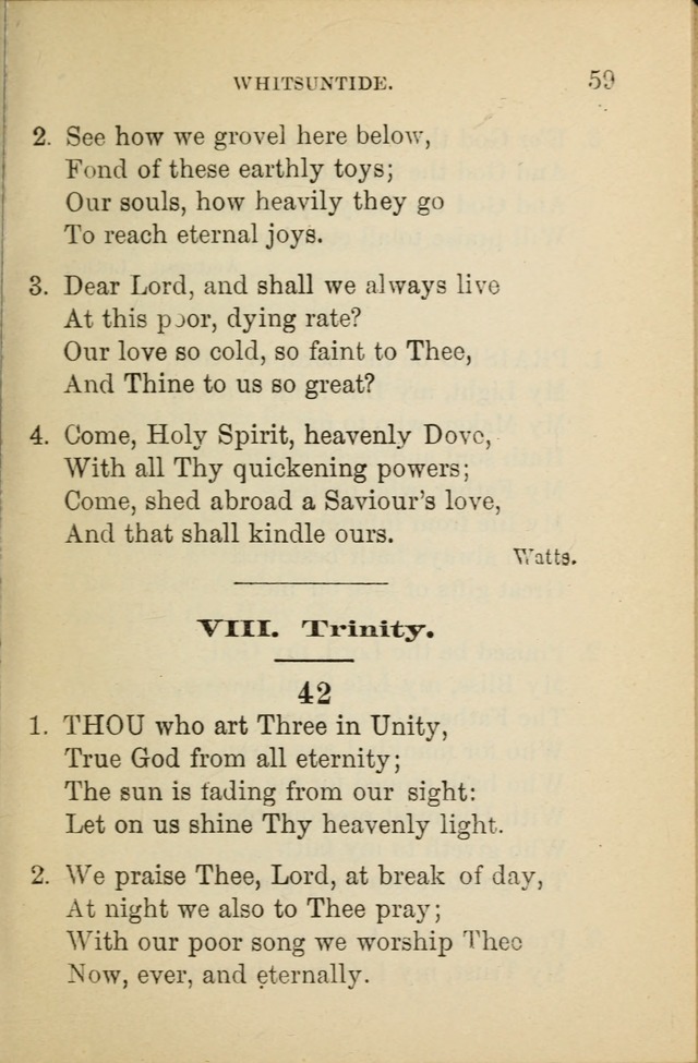 Hymn Book: for the use of Evangelical Lutheran schools and congregations page 63