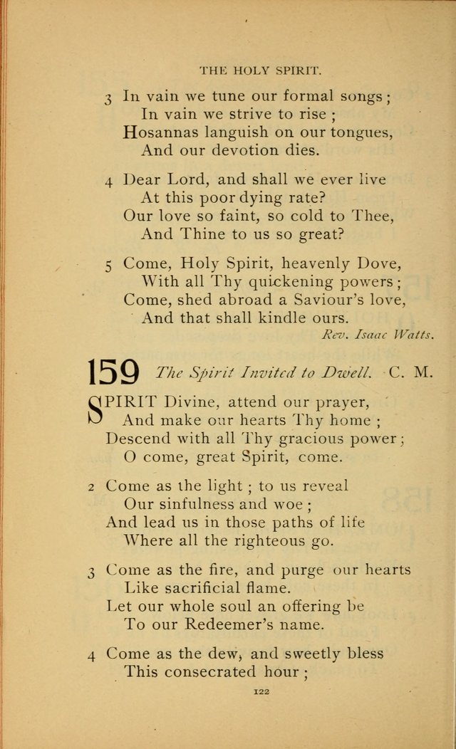 Hymn Book of the United Evangelical Church page 122
