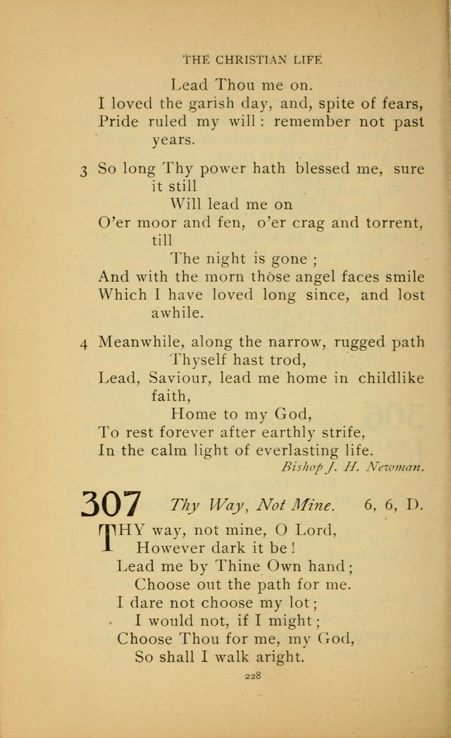 Hymn Book of the United Evangelical Church page 228