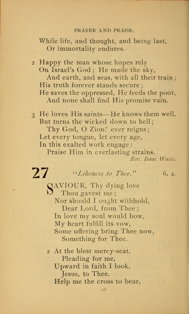 Hymn Book of the United Evangelical Church page 26
