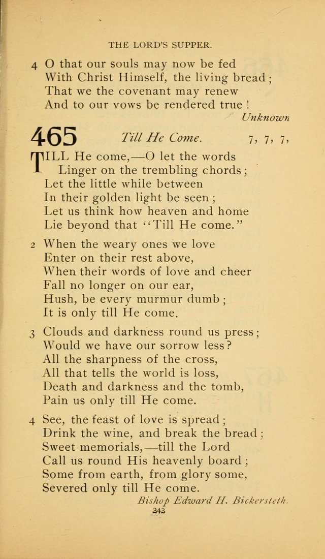 Hymn Book of the United Evangelical Church page 343
