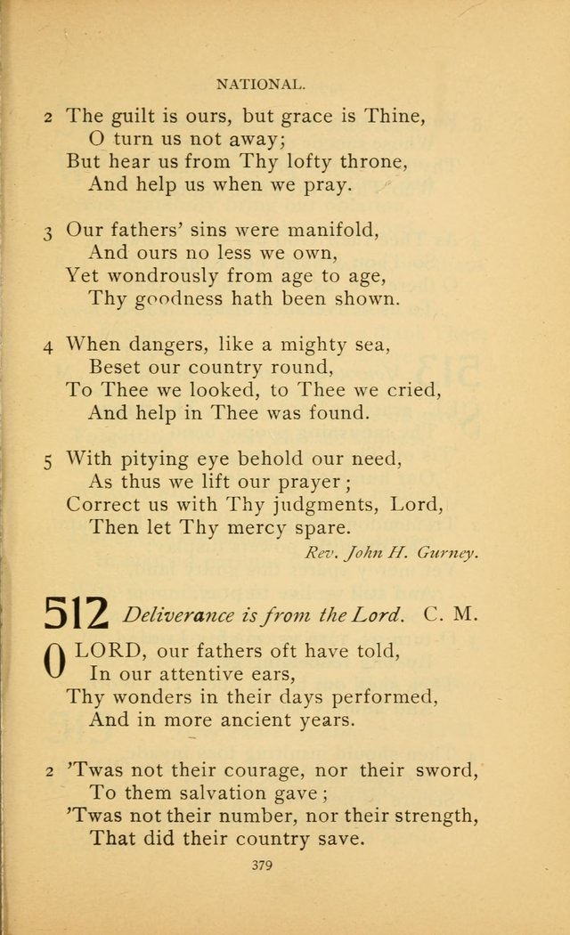 Hymn Book of the United Evangelical Church page 379