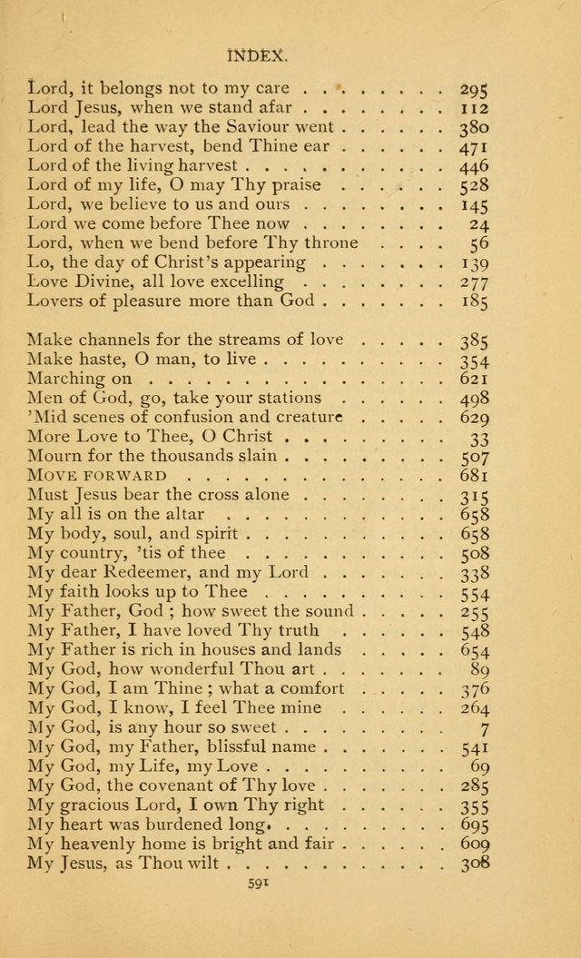 Hymn Book of the United Evangelical Church page 591