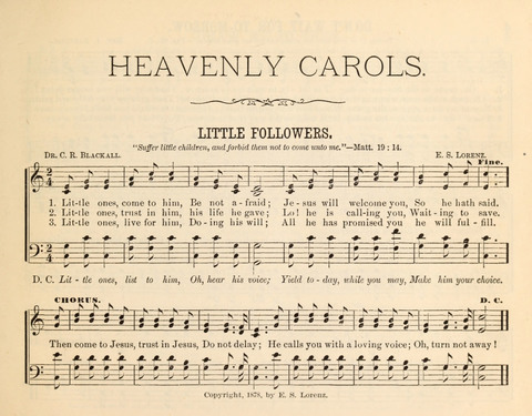 Heavenly Carols page 1