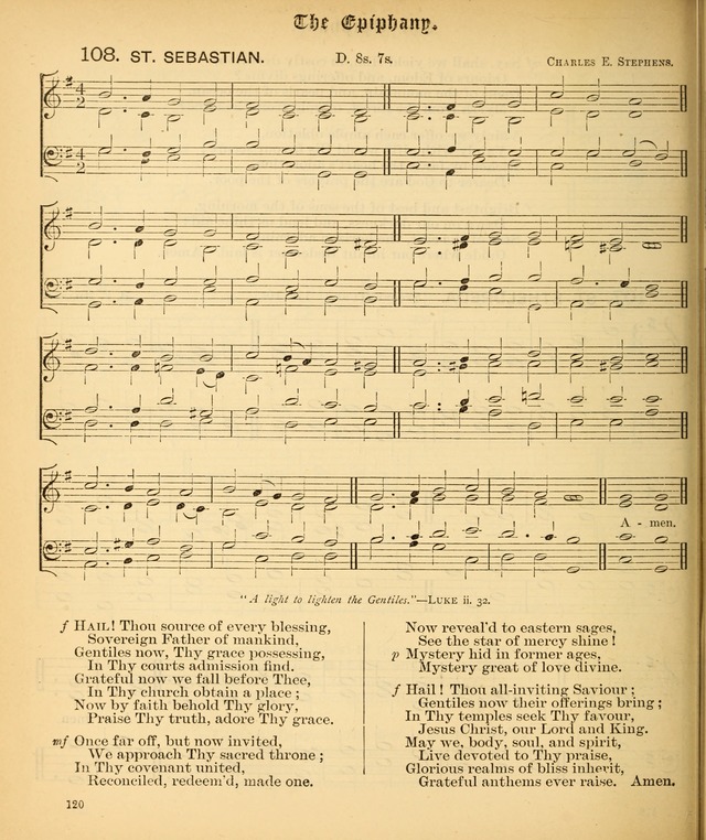 The Hymnal Companion to the Book of Common Prayer with accompanying tunes (3rd ed., rev. and enl.) page 120