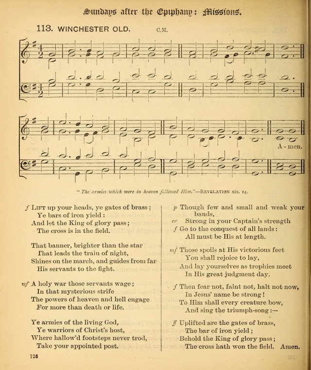 The Hymnal Companion to the Book of Common Prayer with accompanying tunes (3rd ed., rev. and enl.) page 126