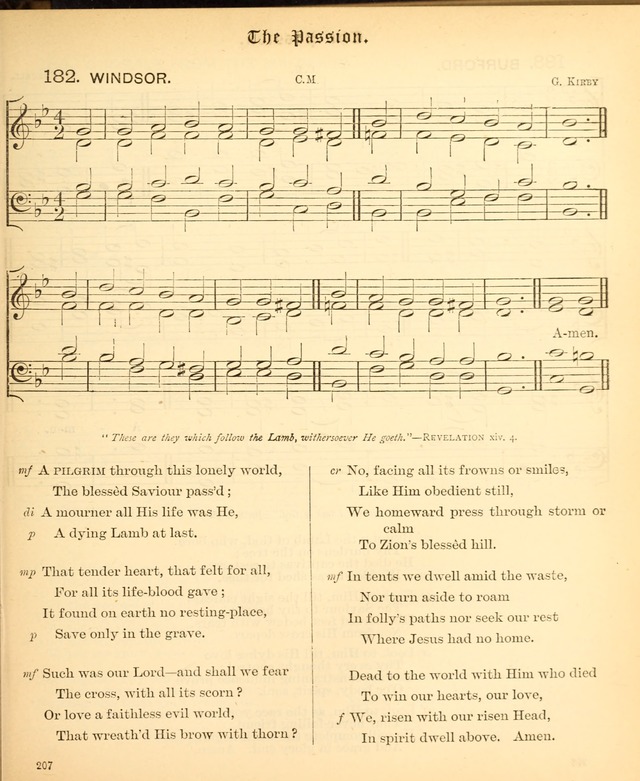 The Hymnal Companion to the Book of Common Prayer with accompanying tunes (3rd ed., rev. and enl.) page 207