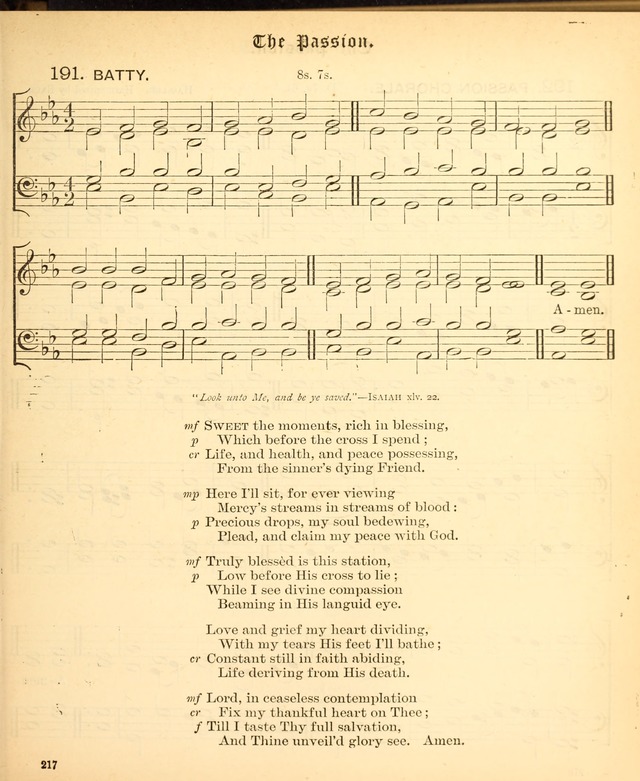 The Hymnal Companion to the Book of Common Prayer with accompanying tunes (3rd ed., rev. and enl.) page 217
