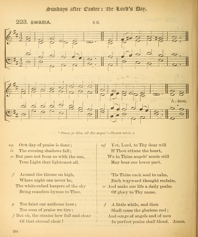 The Hymnal Companion to the Book of Common Prayer with accompanying tunes (3rd ed., rev. and enl.) page 264