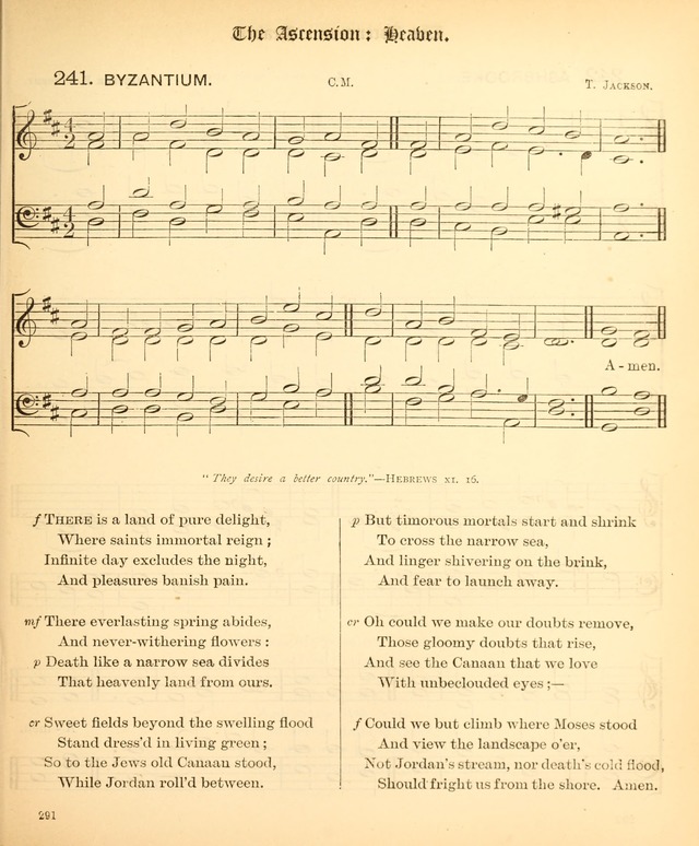 The Hymnal Companion to the Book of Common Prayer with accompanying tunes (3rd ed., rev. and enl.) page 291