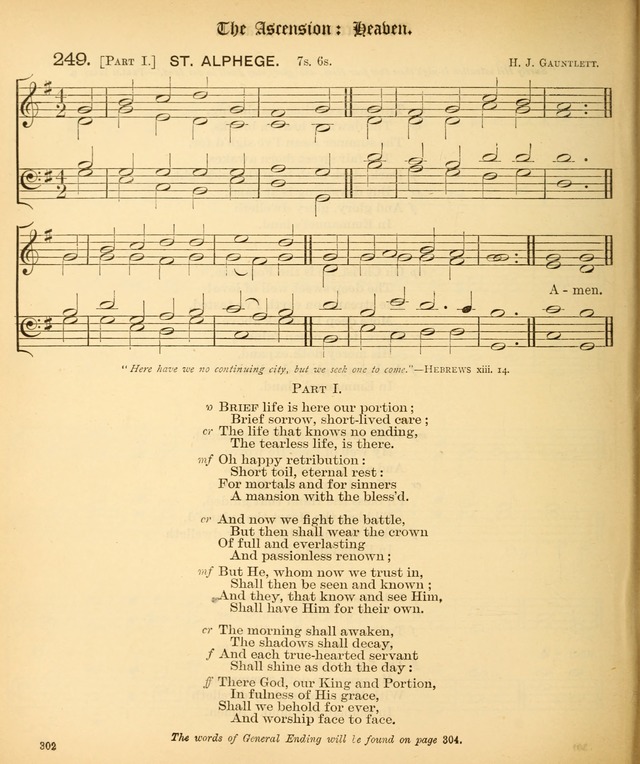 The Hymnal Companion to the Book of Common Prayer with accompanying tunes (3rd ed., rev. and enl.) page 302