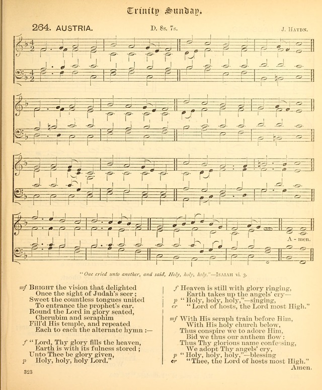 The Hymnal Companion to the Book of Common Prayer with accompanying tunes (3rd ed., rev. and enl.) page 323