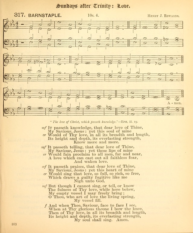 The Hymnal Companion to the Book of Common Prayer with accompanying tunes (3rd ed., rev. and enl.) page 383