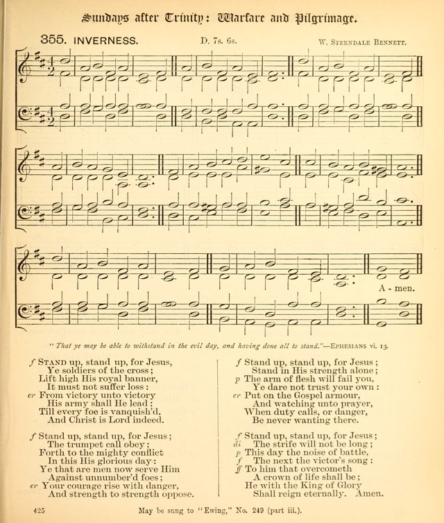 The Hymnal Companion to the Book of Common Prayer with accompanying tunes (3rd ed., rev. and enl.) page 425