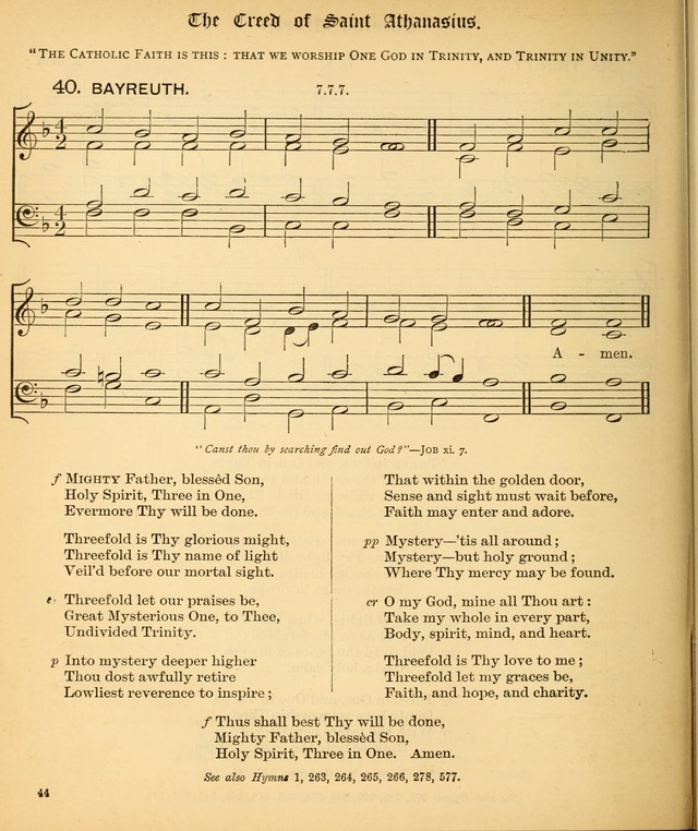 The Hymnal Companion to the Book of Common Prayer with accompanying tunes (3rd ed., rev. and enl.) page 44