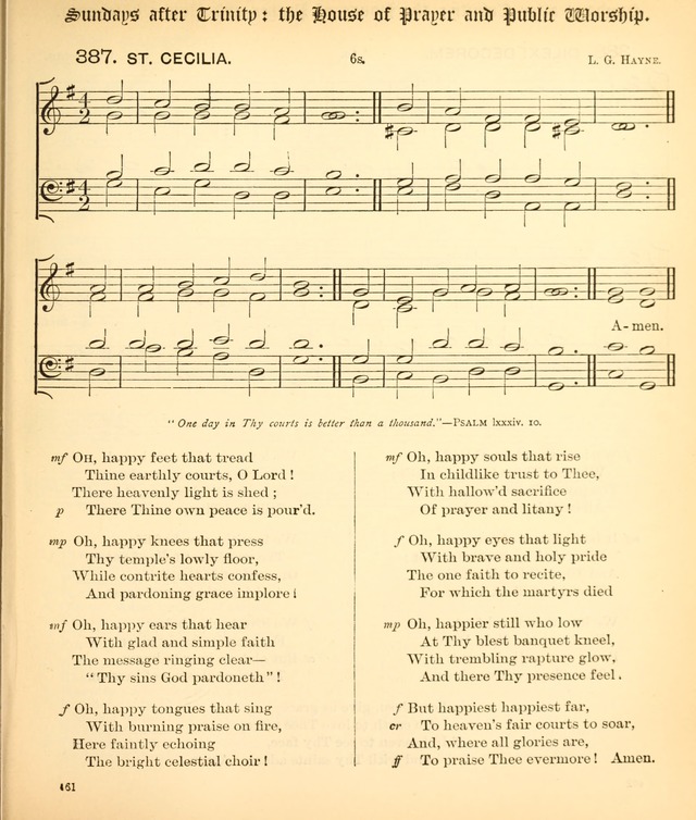 The Hymnal Companion to the Book of Common Prayer with accompanying tunes (3rd ed., rev. and enl.) page 461