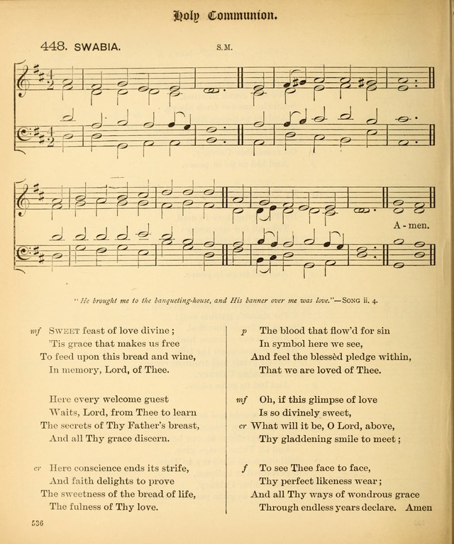 The Hymnal Companion to the Book of Common Prayer with accompanying tunes (3rd ed., rev. and enl.) page 536