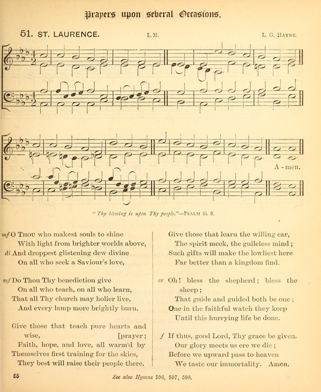 The Hymnal Companion to the Book of Common Prayer with accompanying tunes (3rd ed., rev. and enl.) page 55