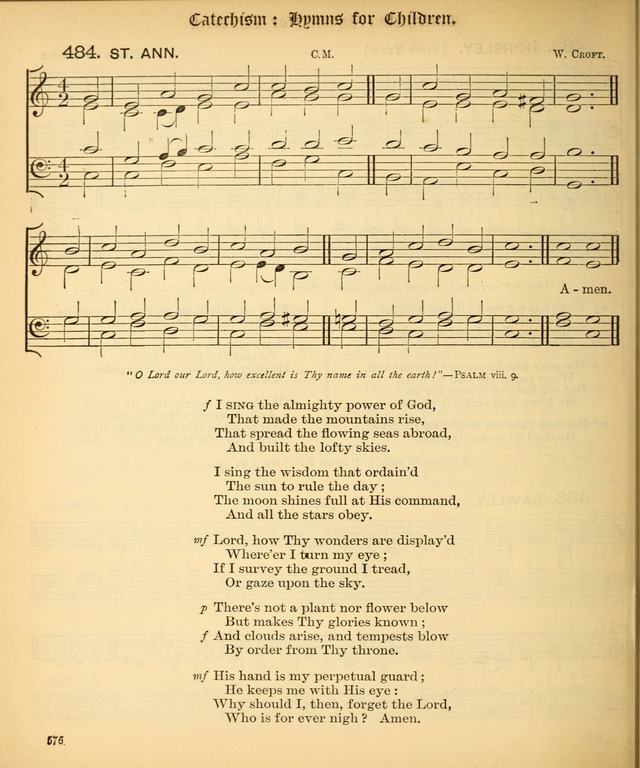 The Hymnal Companion to the Book of Common Prayer with accompanying tunes (3rd ed., rev. and enl.) page 576