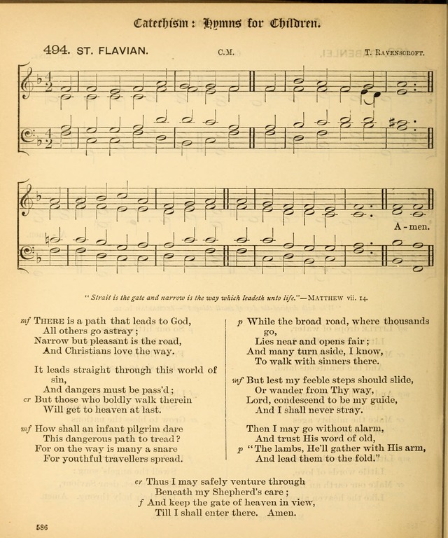 The Hymnal Companion to the Book of Common Prayer with accompanying tunes (3rd ed., rev. and enl.) page 586