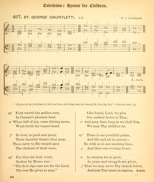 The Hymnal Companion to the Book of Common Prayer with accompanying tunes (3rd ed., rev. and enl.) page 589