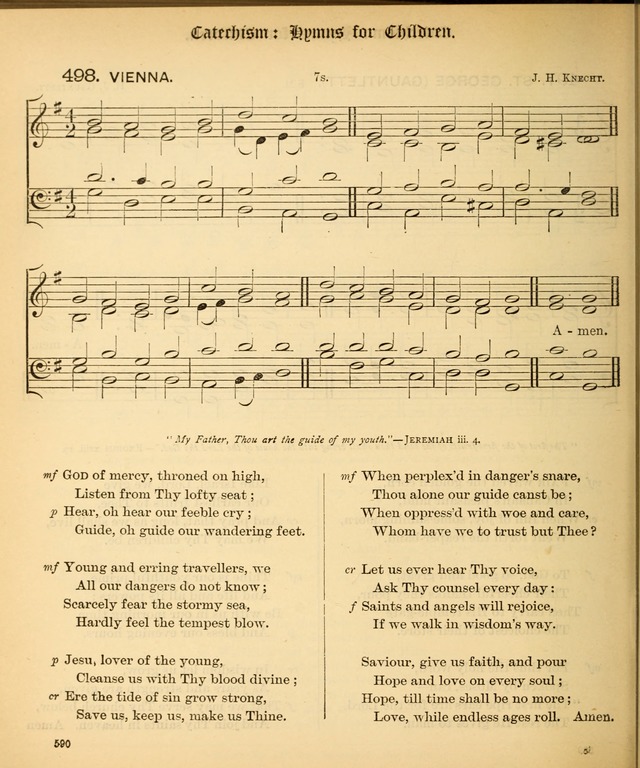 The Hymnal Companion to the Book of Common Prayer with accompanying tunes (3rd ed., rev. and enl.) page 590
