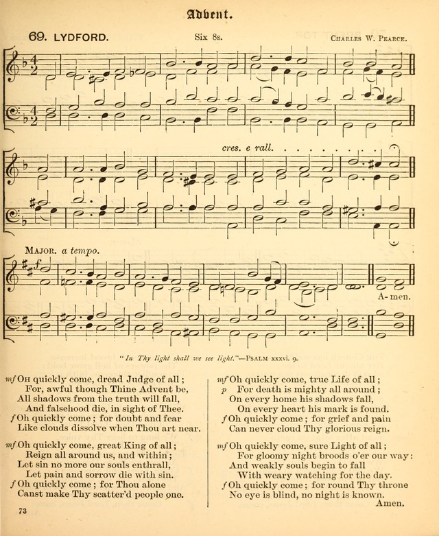 The Hymnal Companion to the Book of Common Prayer with accompanying tunes (3rd ed., rev. and enl.) page 73