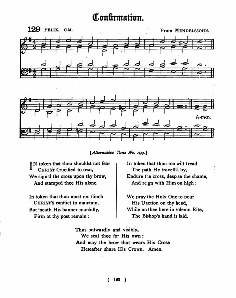 Hymns for the Children of the Church: with accompanying tunes page 163