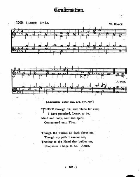 Hymns for the Children of the Church: with accompanying tunes page 167