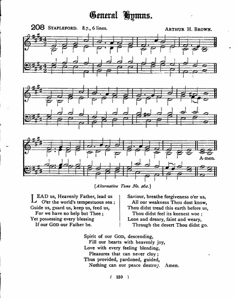 Hymns for the Children of the Church: with accompanying tunes page 259