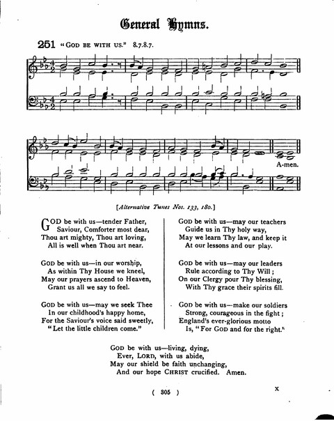 Hymns for the Children of the Church: with accompanying tunes page 305