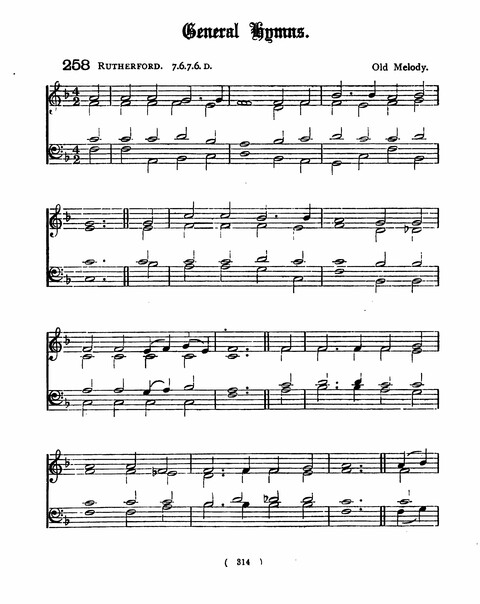 Hymns for the Children of the Church: with accompanying tunes page 314