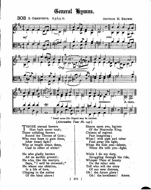 Hymns for the Children of the Church: with accompanying tunes page 375