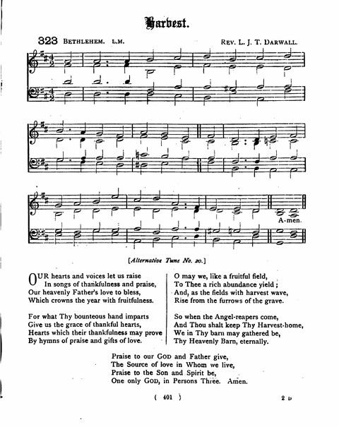 Hymns for the Children of the Church: with accompanying tunes page 401