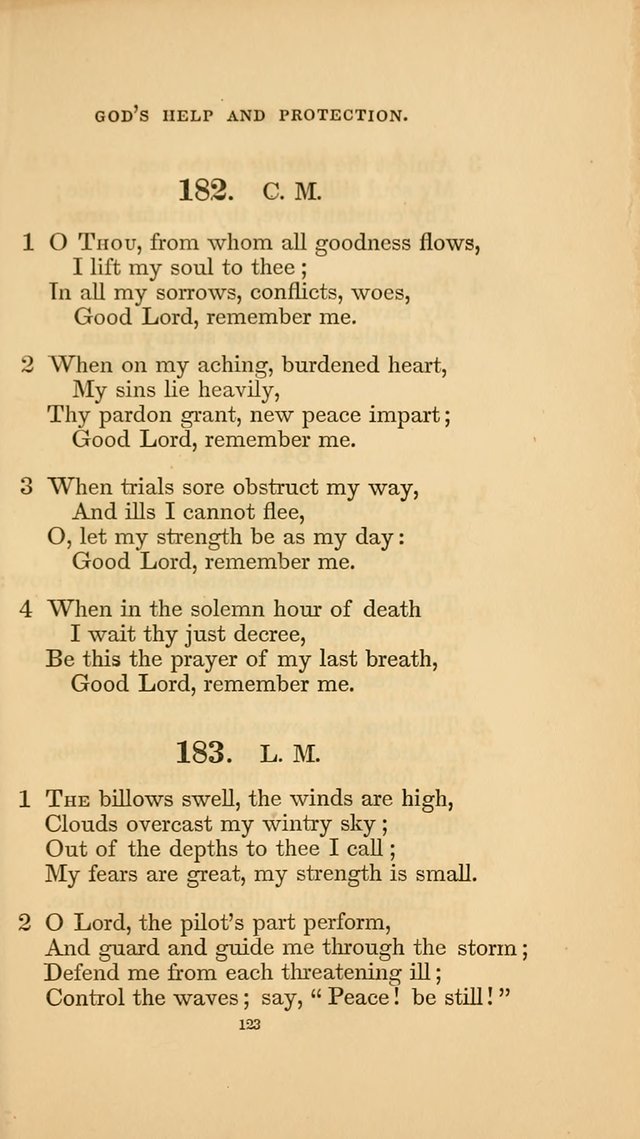 Hymns for the Church of Christ. (6th thousand) page 123