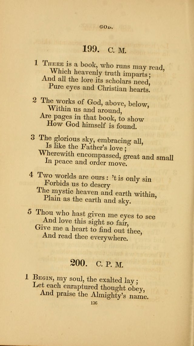 Hymns for the Church of Christ. (6th thousand) page 136