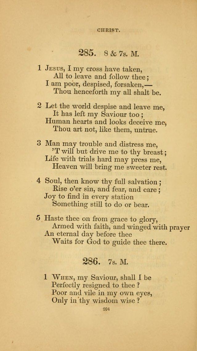 Hymns for the Church of Christ. (6th thousand) page 204