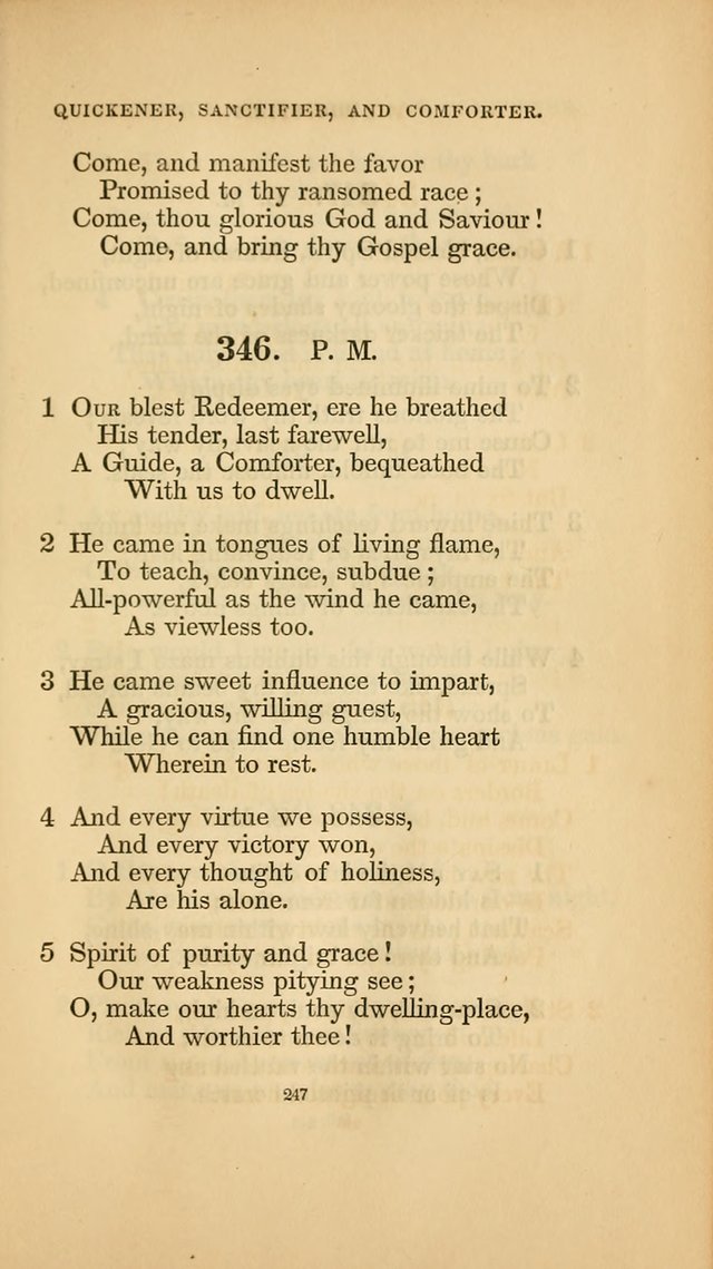 Hymns for the Church of Christ. (6th thousand) page 247